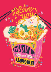 Cath Tate - Canoodle Noodle Card