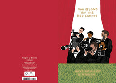 Roger La Borde Red Carpet Birthday Card