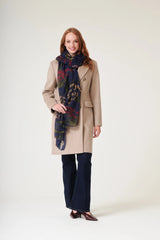 One Hundred Stars - Parsley Seed Navy Scarf