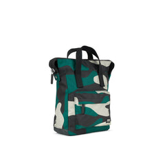 Roka Bantry B Small Recycled Canvas Bag - Urban Rose Camo