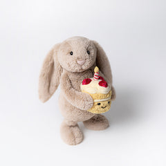 Jellycat Bashful Beige Birthday Bunny