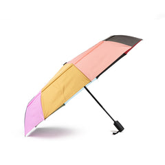 Roka Waterloo Recycled Polyester Umbrella - Bright Rainbow