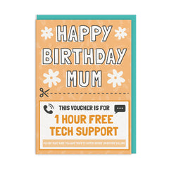 Ohh-Deer Happy Birthday Mum Card