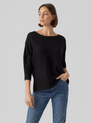 Vero Moda - Nora Boatneck Blouse Black