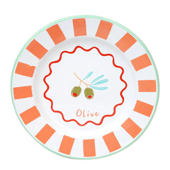 Talking Tables - Enamel Olive Plate