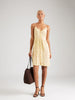 Pieces Evie Dress - French Vanilla/Flower
