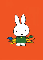 Hype Cards - Miffy Square Paint Brushes Card