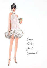 Five Dollar Shake - Some Girls Just Sparkle Card