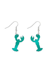Lobster Charm Earrings
