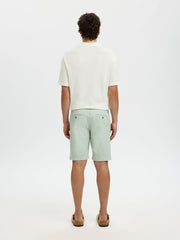 Selected Homme Cran Zip Polo - Egret