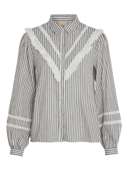 Vila Shenas Shirt Egret/Sky Captain