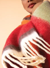 Powder Design - Murphy Cosy Scarf Rust & Sage