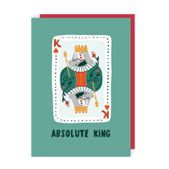 Lucy Maggie Designs Absolute King Father's Day Card