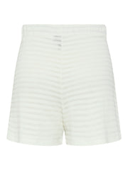 Pieces Manilla Shorts - Cloud Dancer