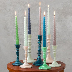 Rex London - Enamel Candlestick Pink