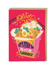 Cath Tate - Canoodle Noodle Card