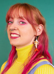 Tatty Devine Goldfish Earrings