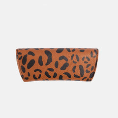 Caroline Gardner - Leopard Print Flap Glasses Case