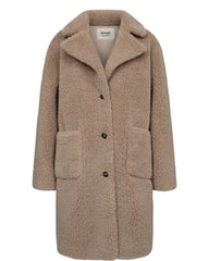 Numph Elliot Reversible Coat - Sesame