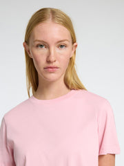 Selected Femme Essential Short Sleeve T-Shirt - Bleached Mauve