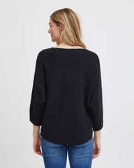 Fransa Sinja Pullover - Black