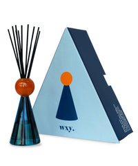 WXY Disco Diffuser - White Floral - Blue/Yellow