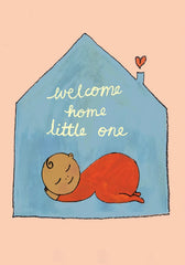 Roger La Borde Welcome Home Little One Card