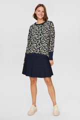 Numph Nicola Sweatshirt - Dress Blues