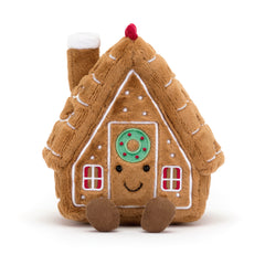 Jellycat Christmas Amuseable Gingerbread House - 2024 Edition