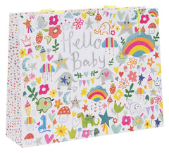 Glick Large New Baby Icons Landscape Gift Bag