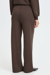 Fransa Aurora Casual Pants - Hot Fudge