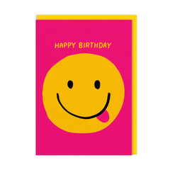 Ohh Deer Smiley Birthday Card