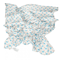 Rex London Swaddling Blanket - Elephant Party