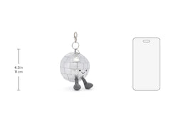 Jellycat Amuseables Disco Ball Key Chain Bag Charm