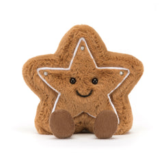 Jellycat Christmas Amuseable Star Cookie