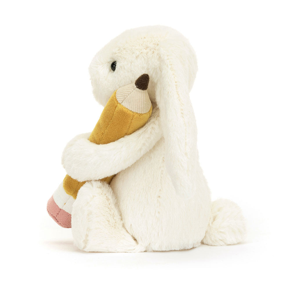  Bashful Bunny with Pencil ぬいぐるみ Jellycat Bashful Bunny with Pencil - Bunka – Bunka