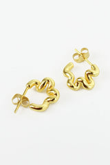 My Doris - Wiggle Gold Small Earrings