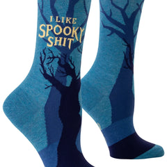 Blue Q I Like Spooky Sh*t Women’s Socks Size 5-11