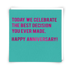 Redback Cards Best Decision Card