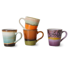 Hkliving Espresso Mugs Set of 4 - Retro