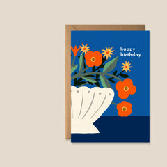 Kiran Ravilious An Arrangement Birthday Card