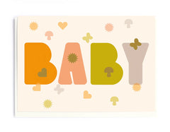 Noi Publishing - Typography New Baby Card
