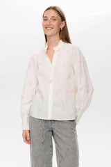 Numph Nuyuki Shirt - Cloud Dancer