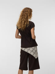 Aware Vannah Waistcoat - Chocolate Torte