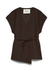 Aware Vannah Waistcoat - Chocolate Torte