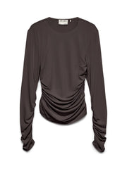 Aware Madelynn Top - Chocolate Torte