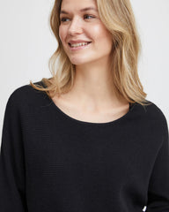 Fransa Sinja Pullover - Black