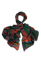 One Hundred Stars - Pagoda Forest Scarf