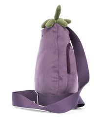 Jellycat Amuseables Aubergine Shoulder - Soft Crossbody Bag