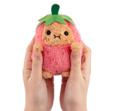 Noodoll - Strawberry Ricespud Mini Sitting Plush Toy